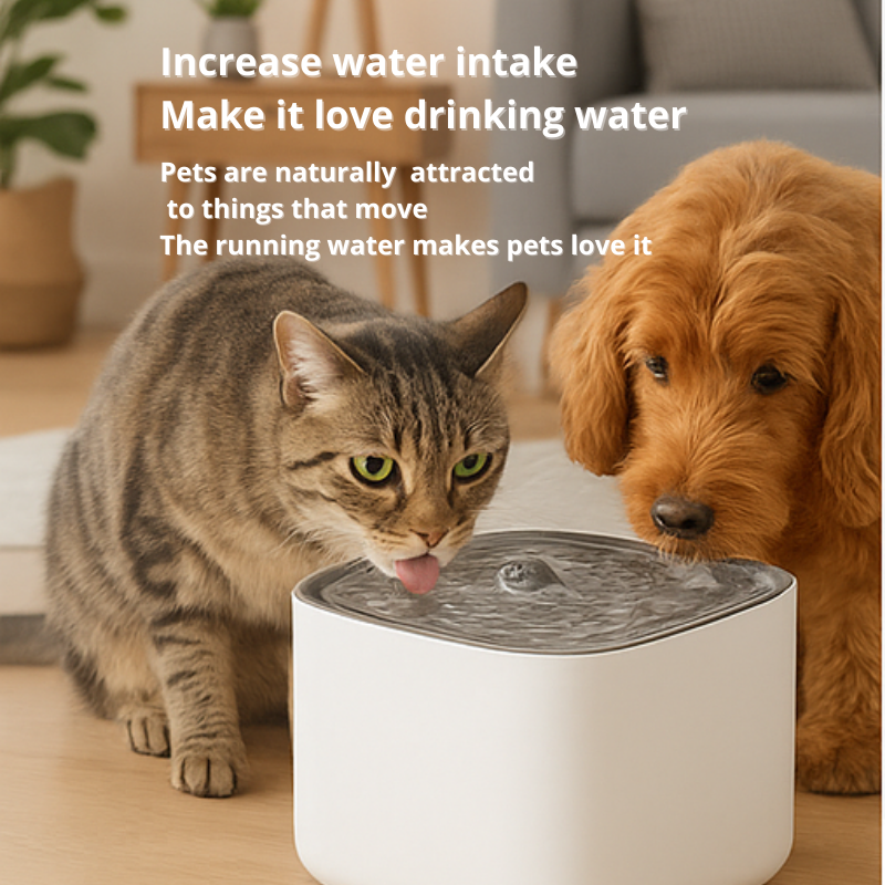 Automatic Pet Water Fountain 3L Quiet, Fresh & Filtered